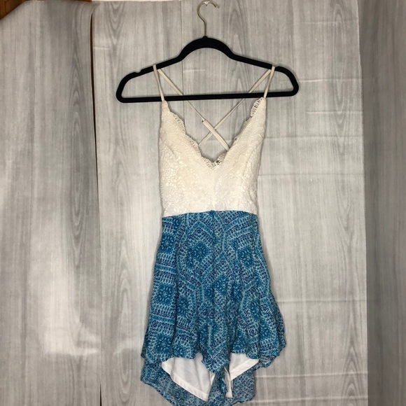 Dainty Hooligan Pants - Dainty hooligan Petite open back romper